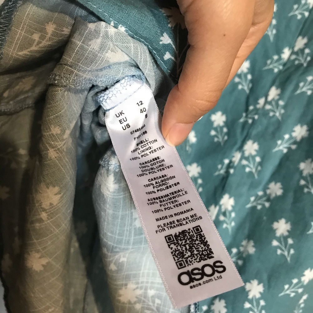 ASOS Off Shoulder Mini Dress - Picture 9 of 10